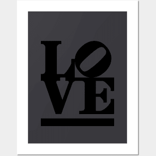 LOVE Robert Indiana Pop Art Logo Posters and Art